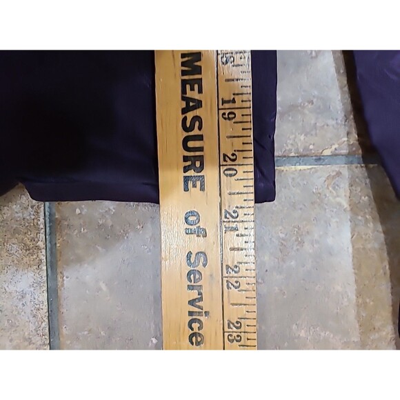 Vintage Y2K Womens 12  Silk Floral Over Coat Jacket & Pants  Suit Purple Fairy - Picture 16 of 16